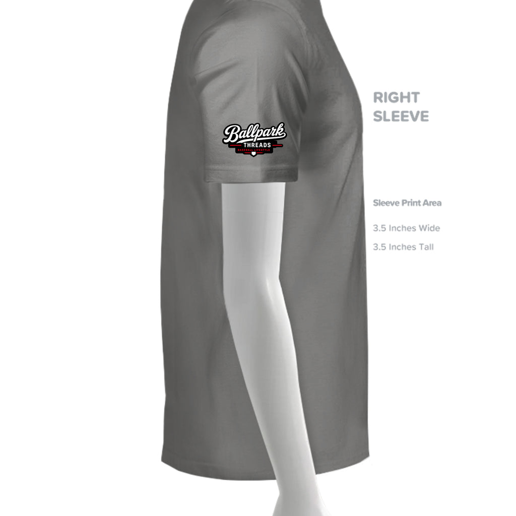 BLACK MELANGE - TD501 - SLEEVE_RIGHT