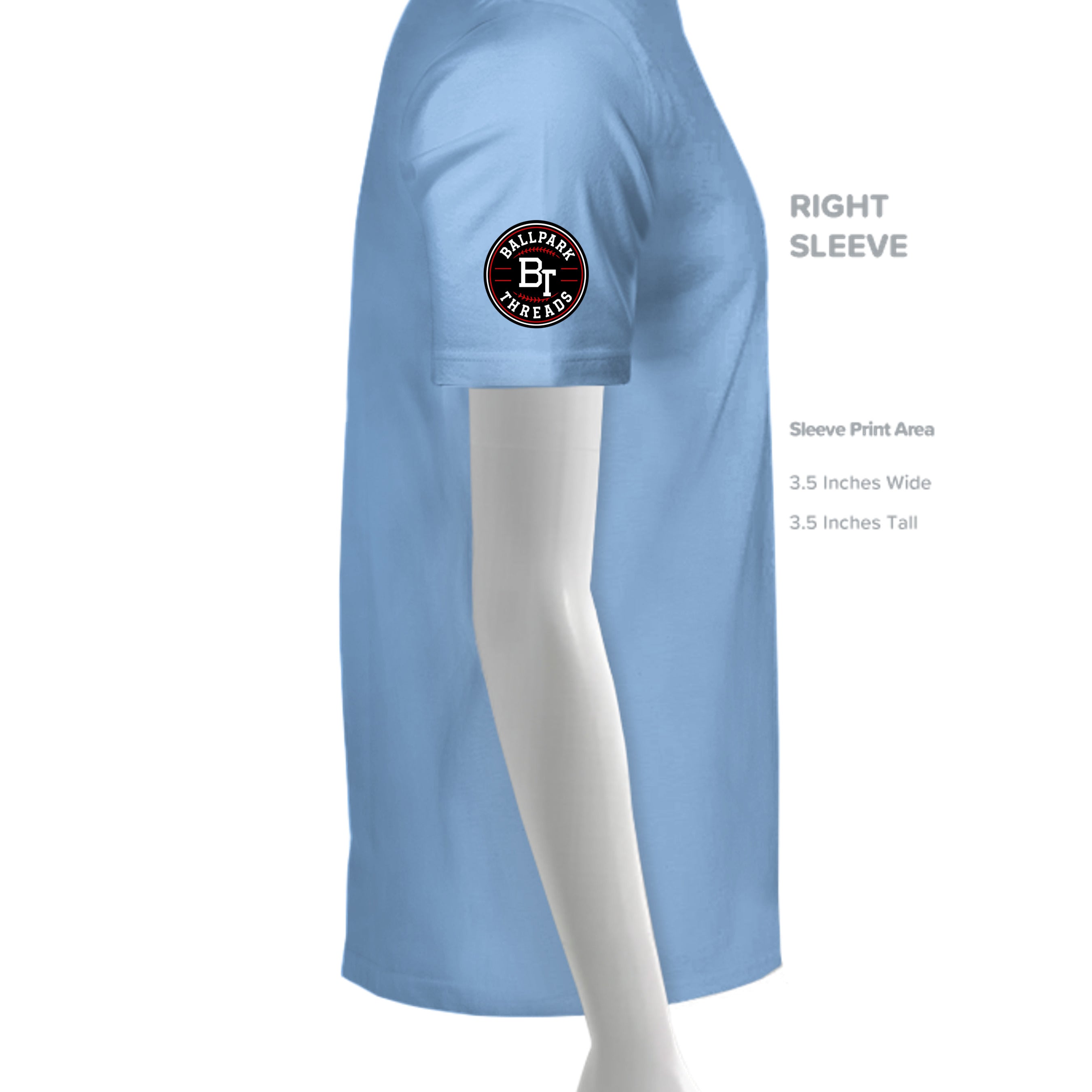 SPORT LIGHT BLUE - TT11 - SLEEVE_RIGHT